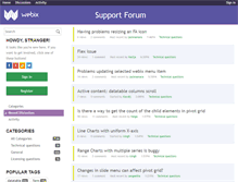 Tablet Screenshot of forum.webix.com